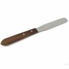 A2Z Scilab Icing Spatula Straight 4 Long Plain Blade Sturdy Wood Handle, Total Length 8 A2Z-ZR-WHS4